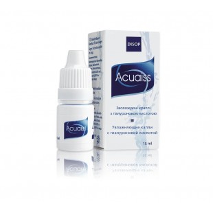 Disop Aquaiss капли глазные 