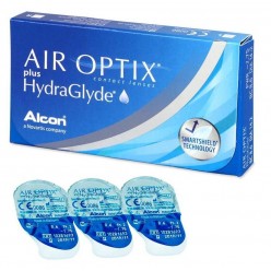 Air Optix plus HydraGlyde Упаковка