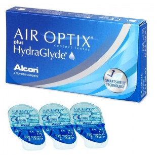 Air Optix plus HydraGlyde Упаковка